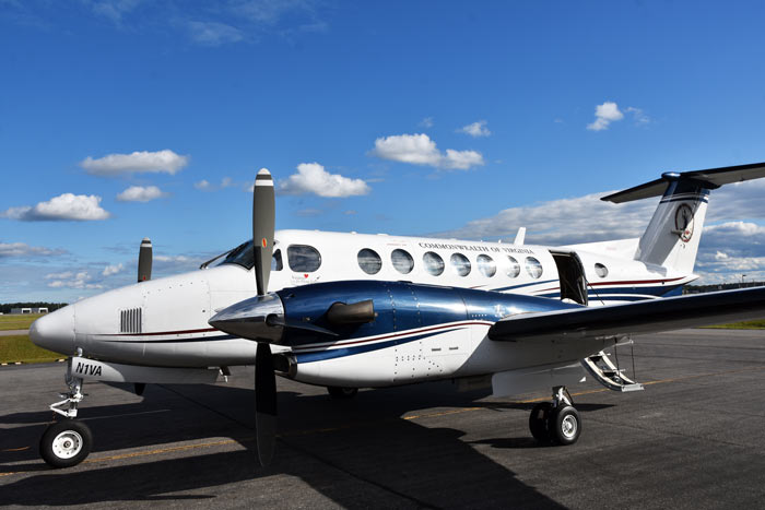 Side View of King Air