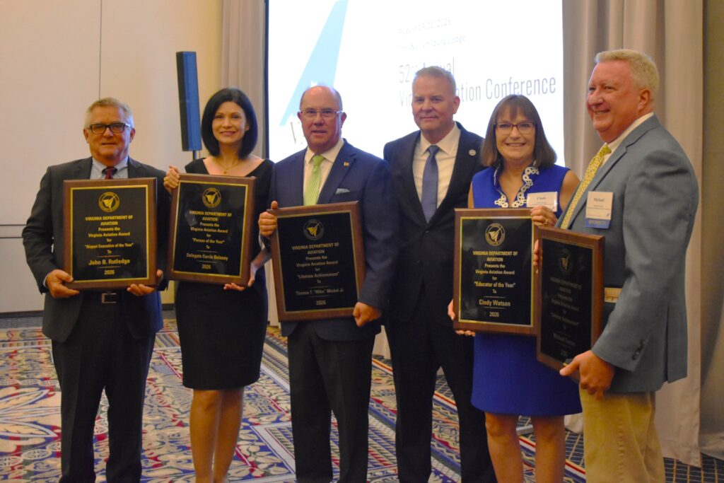 The 2026 Virginia Aviation Award Winners