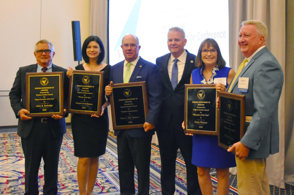 The 2026 Virginia Aviation Award Winners
